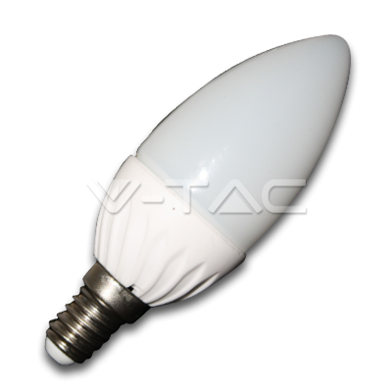 LED Bulb(Candle) - 4W E14 Candle White